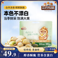 三只松鼠開(kāi)心果500g/袋裝 堅果炒貨無(wú)漂白干果休閑零食品送禮
