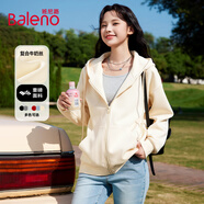班尼路（Baleno）連帽潮流衛(wèi)衣女2025年春秋新款休閑小個子運動開衫韓系氛圍感衣服