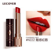 LC星辰口紅女LECOVER絲絨啞光小眾顯白細管唇膏唇釉豆沙色滋潤 N222魅惑紅唇CHARMINGRED