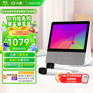 小度添添旋轉(zhuǎn)智能屏T10雙麥版 10英寸高清大屏 語音控制 K歌音箱 家庭KTV可移動 視頻通話小孩老人禮物