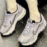 耐克NIKE跑步鞋女鞋2025新款夏季ZOOM VOMERO 5復古老爹鞋網(wǎng) IB7253-500/微葡萄紫/金屬銀 35.5(M)220M 35.5m 35.5(M)220M