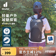 多特（Deuter）登山包 速特戶(hù)外雙肩背包 徒步運動(dòng)旅行包男女輕便旅游探險小背包 曜石黑-13L