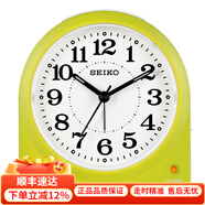 SEIKO 日本精工鬧鐘兒童創(chuàng  )意貪睡鬧鈴個(gè)性簡(jiǎn)約家用床頭學(xué)生可愛(ài)小鬧鐘 QHE179M