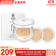后（The history of Whoo）后精華液循環(huán)秘貼套裝清顏?lái)樆陨偕A套盒護(hù)膚品女禮盒 后雪玉凝潤(rùn)白氣墊1正2替換套裝