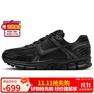 耐克NIKE運動休閑鞋男緩震ZOOM VOMERO5運動鞋BV1358-003黑44.5
