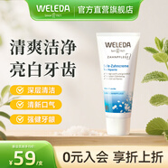 維蕾德（WELEDA）有機海鹽牙膏健齒祛黃 75ml*1支裝