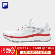 斐樂(lè )（FILA）男鞋BOA NUVOLE 2路跑鞋2024夏季新款柔云鞋2運動(dòng)鞋 杰出白-BA 42.5