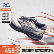 美津濃（MIZUNO）進(jìn)階回彈緩震跑步鞋ASTRO PLUS II 03/平菇灰/深影藍(lán)/鐵青灰42.5