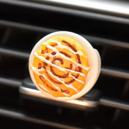 語(yǔ)森憶車(chē)載香薰汽車(chē)空調出風(fēng)口香水薯條面包網(wǎng)紅ins創(chuàng  )意車(chē)內裝飾品擺件 沙拉甜甜圈 風(fēng)口夾 1g