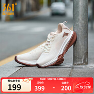 361°運(yùn)動(dòng)鞋男鞋赤焰4秋季網(wǎng)面透氣跑鞋男輕便通勤減震專業(yè)跑步鞋 羽毛白/透明粉密網(wǎng)【女】 37