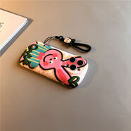 日本輕奢GPHF潮牌米底蝴蝶結大耳粉兔子適用iphone17/16/15手機殼 iPhone 12【米底蝴蝶結大耳粉兔+ iPhone 其他型號