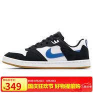 耐克NIKE男女通款板鞋緩震SB ALLEYOOP運動鞋CJ0882-104白黑42.5