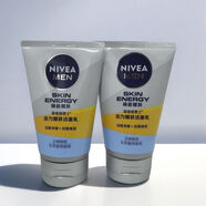 妮維雅（NIVEA）男士洗面奶潔面乳 活力醒膚潔面乳100g*2支