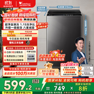 小天鵝（LittleSwan）波輪洗衣機(jī)全自動(dòng) 8公斤 超凈洗 除菌除螨【TB80V27T】家電國(guó)家補(bǔ)貼20% 一級(jí)能效 以舊換新