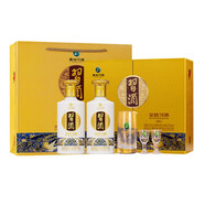 習(xí)酒金質(zhì)習(xí)酒 貴州醬香型白酒 53%vol 500mL 2瓶 禮盒裝 配禮盒袋