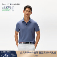 Tommy Hilfiger【輕柔感】25夏季男珠地網(wǎng)眼休閑修身短袖T恤翻領(lǐng)POLOJA598