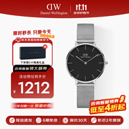 丹尼爾惠靈頓（DanielWellington）DW流金女表32mm金屬表帶歐美表女士手表生日禮物送女友DW00100162