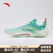 安踏（ANTA）【瞬息1 ESG】籃球鞋男迪溫琴佐同款氮科技實(shí)戰低幫鞋 鸚鵡綠/清風(fēng)綠/紙莎白-1 45 11 (男45)