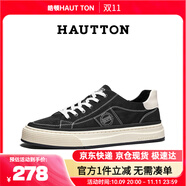 皓頓（HAUT TON）男鞋夏季透氣薄款經(jīng)典板鞋休閑鞋帆布鞋子男 3195