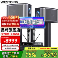 威斯?。╓ESTDING）天籟12號尊貴版家庭KTV音響套裝點歌機(jī)唱歌全套設(shè)備家庭影院專業(yè)卡拉ok音箱 【2.0旗艦套】12吋四分頻對標(biāo)專業(yè)包房