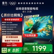 FFALCON雷鳥(niǎo)電視 55雀5 25款 55英寸 144Hz高刷 2+32GB內(nèi)存 自定義遙控器 家電國(guó)家補(bǔ)貼電視 55英寸 55F295C