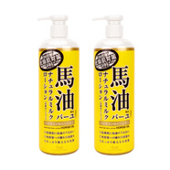 馬油（LOSHI）滋潤保濕潤膚面霜 身體乳485ml*2