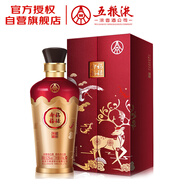 五糧液股份 福祿壽禧六合同春 濃香型白酒 52度 500mL 單瓶裝 送禮禮品