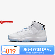 耐克AJ11籃球鞋青少年系列Air Jordan 11 Retro GS AJ11傳奇藍(lán)運(yùn)動(dòng)鞋 378038-104 35.5