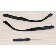 思柏（STEPPER）適配新款華為智能眼鏡2原裝更換前框飛員 鈦空  方形金絲配鏡 司徠柏可拆卸假腿