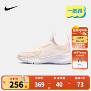 NIKE 耐克男女童易穿脫運(yùn)動鞋F(xiàn)LEX RUNNER 4兒童一腳蹬休閑公路跑鞋 FN1449-800 28 【建議腳長17cm】