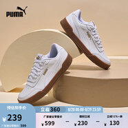 彪馬（PUMA）官方 男女同款情侶輕便經(jīng)典簡(jiǎn)約休閑百搭潮流板鞋 CARACAL 369863 白-金色-06 38
