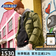 dickies 羽絨服多口袋基礎(chǔ)款外套 男士休閑百搭加厚外套 9460 軍綠色 S