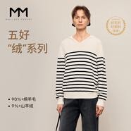 麥檬MM爆款寬松連帽質(zhì)感針織衫毛衣上衣25秋冬新款 連帽-長袖-白色5H1930071 M