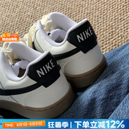 耐克（NIKE）官方 男鞋 25夏新款輕便透氣運動休閑小白鞋耐磨減震低幫滑板鞋男 【店長推薦】帆白【曬圖-10】 45 碼(內(nèi)長290mm)