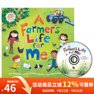 英文原版 Barefoot Books 韻文與歌謠 英語語感啟蒙 磨耳朵繪本圖畫書 附CD 綠山墻 A Farmer's Life for Me 綠山墻圖書