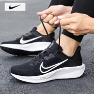 耐克（NIKE）官方艦店跑步鞋男鞋 2025秋季新款運動鞋透氣跑步鞋 001/Quest6/黑白 43 (275mm)