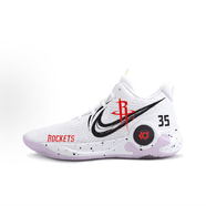 耐克（NIKE）球鞋定制Nike KD Trey 5審判時(shí)刻手繪涂鴉低幫籃球鞋男款白色 火箭雇傭兵 45 不退不換