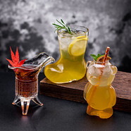 優(yōu)觀(guān)搞怪玻璃杯蘑菇杯咖啡杯高顏值果汁杯牛奶杯創(chuàng  )意雞尾酒杯酒吧杯子 靴子杯[400ml]  400ml