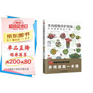 多肉植物養(yǎng)護(hù)圖鑒   30余種多肉混栽創(chuàng)意方案，70余種多肉植物介紹及基本養(yǎng)護(hù)法，300余張精美