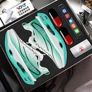 沃特（VOIT）網(wǎng)面透氣體測跑鞋男鞋超輕減震跑步男女鞋子兒童運動(dòng)鞋男 【沃特/正版/9PRO】冰川高配版 43