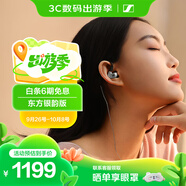 森海塞爾（Sennheiser）IE200 東方銀韻版 有線耳機(jī)入耳式高保真音樂耳機(jī) 銀色 中秋國慶禮物