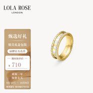 LOLA ROSE羅拉玫瑰拱門(mén)戒指女款情侶戒指節日禮物生日禮物女節日禮物