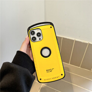 素界 ROOT CO適用蘋(píng)果13promax手機殼14plus防摔套12全包11硅膠XSMAX斜跨16promax掛繩XR商務(wù)15軍 黃色 iPhone15
