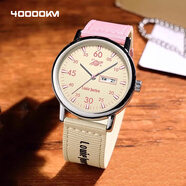 四萬(wàn)公里學(xué)生手表男女同款初高中生考試專(zhuān)用石英表復古工裝風(fēng)生日禮物新年