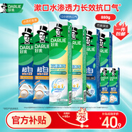 好來(lái)(原黑人)熱銷(xiāo)榜雙重薄荷2合1超白去煙漬去口氣美白牙膏880g