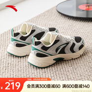 安踏OG800丨復古潮流休閑鞋2025夏季透氣舒適百搭運動(dòng)鞋情侶薄底鞋