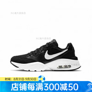 耐克（NIKE）夏秋跑鞋AirMaxFusion白粉復(fù)古網(wǎng)眼氣墊女CJ1671 黑白色 CJ1671-003 35.5