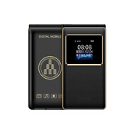 金立（Gionee）5000毫安翻蓋老人手機(jī)大字特大聲音大音量超長(zhǎng)待機(jī)老年不識(shí)字專用傻瓜老人機(jī)女士一 黑色 官方標(biāo)配 x 256MB