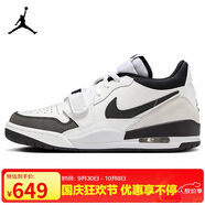 Jordan男休閑鞋喬丹AJ312熊貓配色 LEGACY 312運(yùn)動(dòng)鞋HV1811-101黑白44