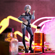 卓獅新款賽博朋克邊緣行者露西大衛博浪麗貝卡手辦機箱車(chē)載擺件模型 CZ全涂裝 站姿露西 Opp袋裝自用